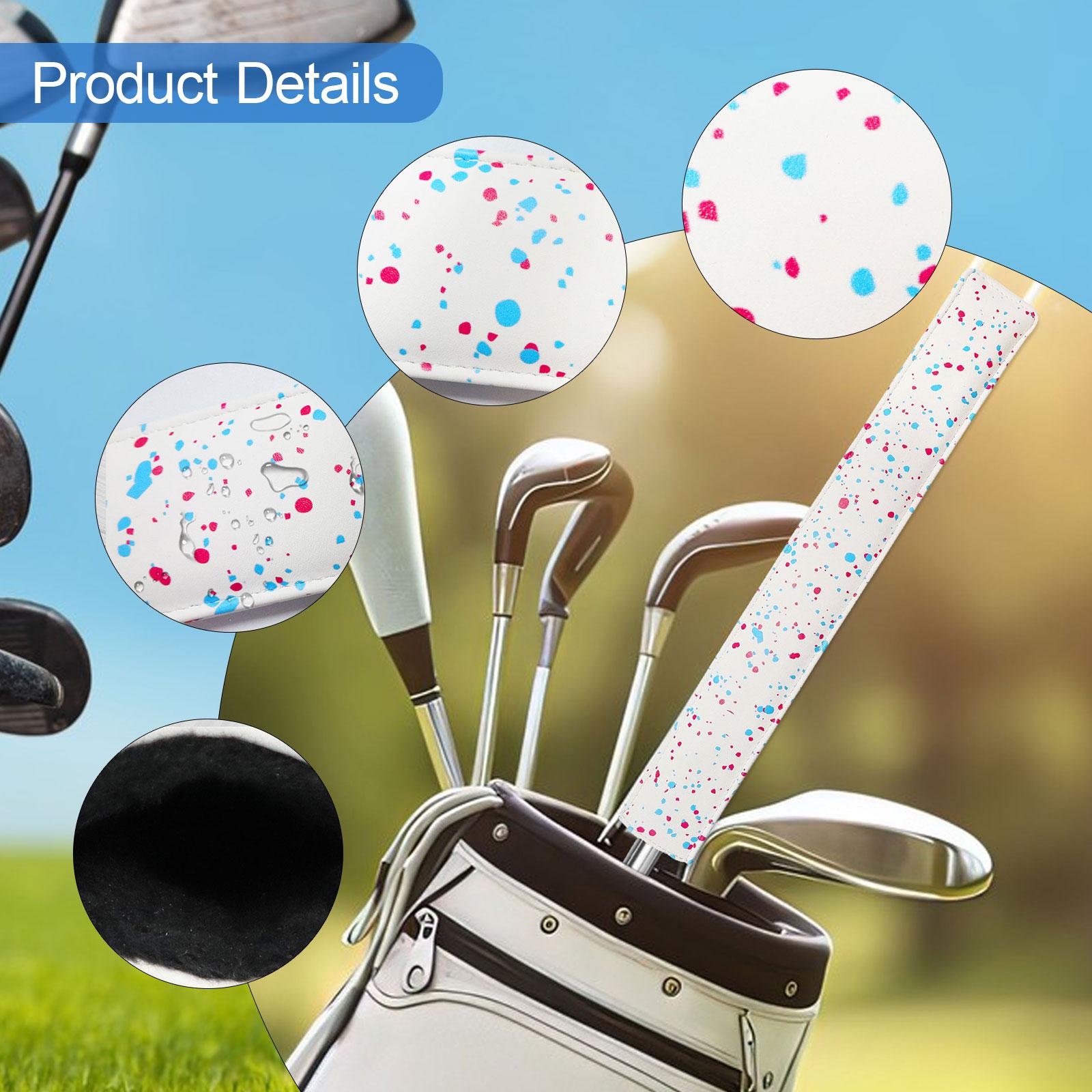 Golf Equipment Guide - ปลอกหุ้มไม้กอล์ฟหนัง PU ดีไซน์ทันสมัย อุปกรณ์ช่วยจัดท่าทางการเล่นกอล์ฟ