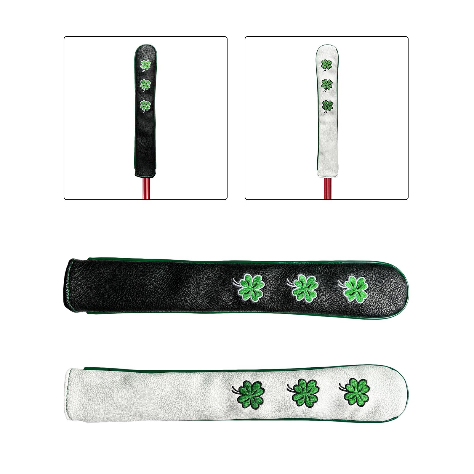 Golf Equipment Guide - ปลอกหุ้มไม้กอล์ฟหนัง PU สำหรับฝึกซ้อม ป้องกันหัวไม้ อุปกรณ์เสริมสำหรับการฝึกอบรม