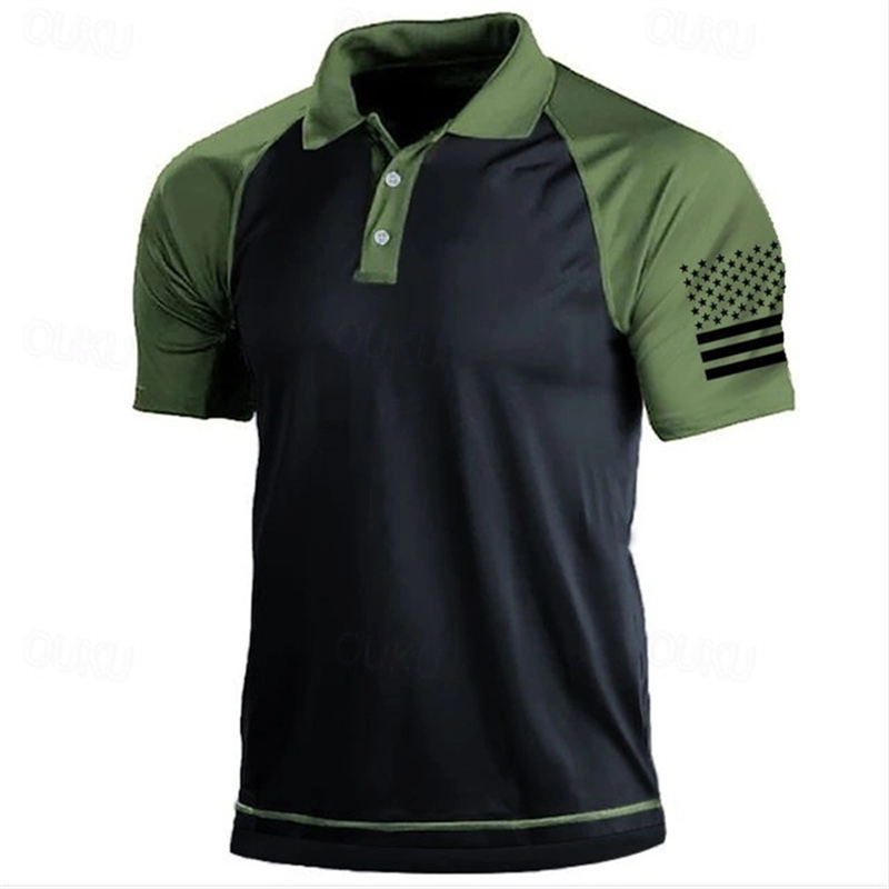 3D พิมพ์ USA Flag รูปแบบเสื้อโ - Golf Equipment Discount บทวิจารณ์และราคา