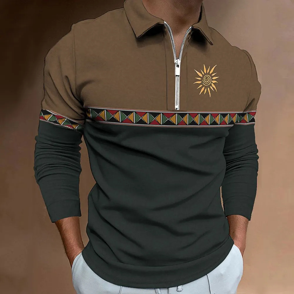เสื้อโปโลบุรุษ Retro การปิดกั้ - Golf Equipment Discount บทวิจารณ์และราคา